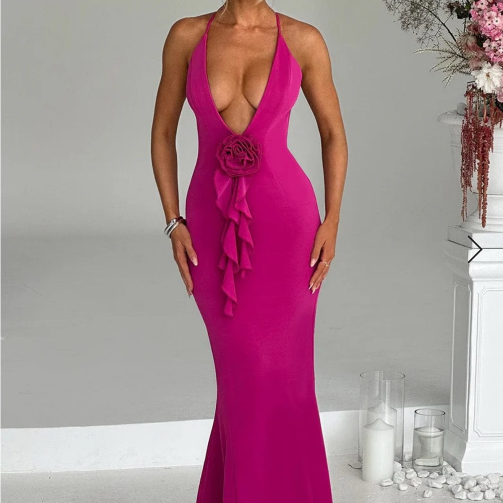 Pink Rose Dress